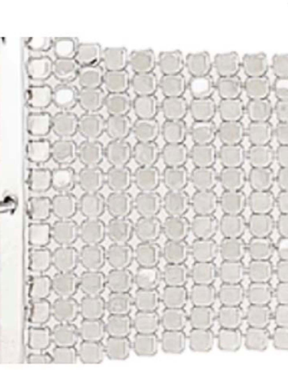 BRACELET, SILVER TONE METAL MESH, STAINLESS STEEL, EMMA SKYE, TAG ON, IN BOX,